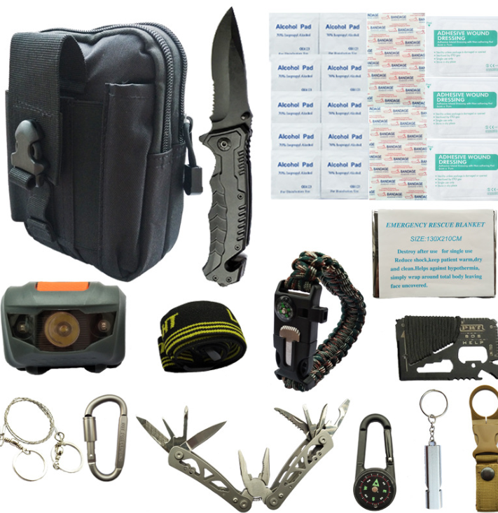 Emergency Kit - SOS First Aid Box Survival Set