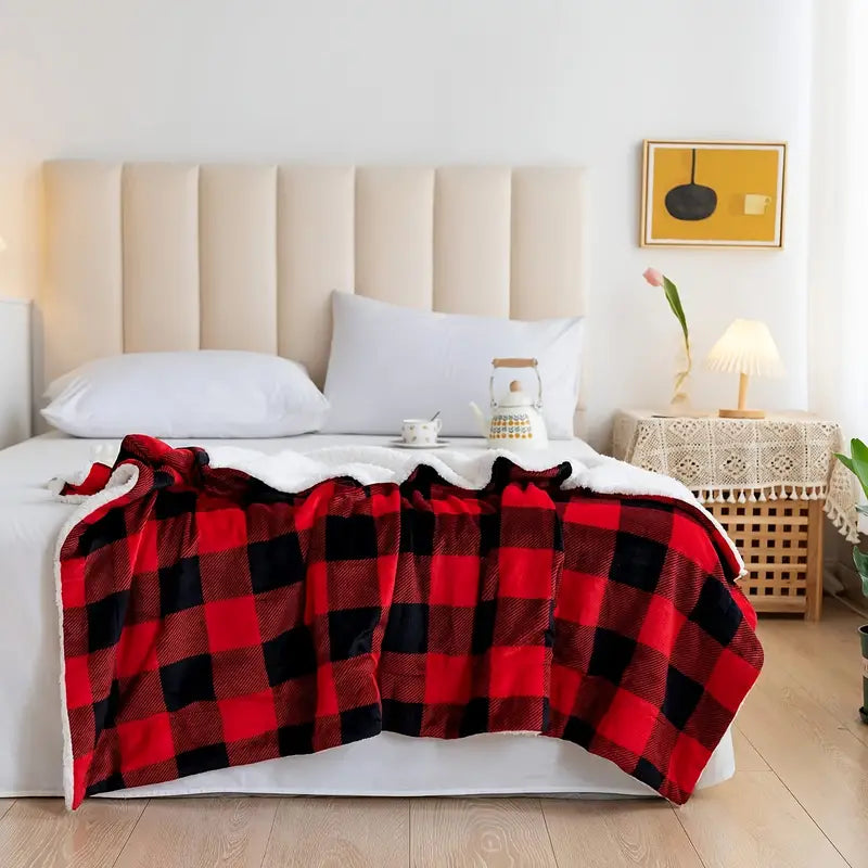 Ultra Cozy Sherpa Fleece Blanket