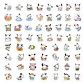 64 Pacha Puppy Waterproof Stickers