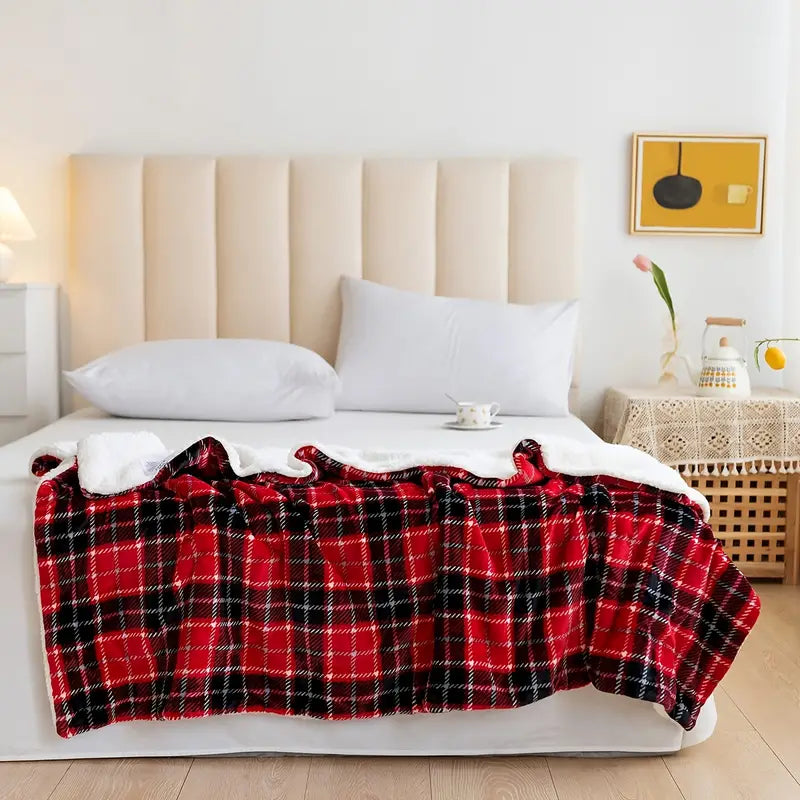 Ultra Cozy Sherpa Fleece Blanket