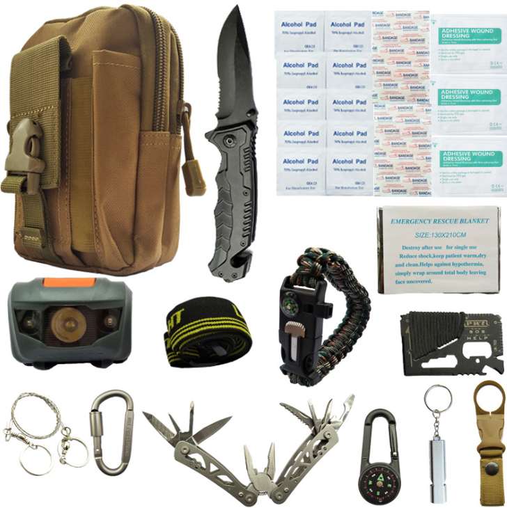 Emergency Kit - SOS First Aid Box Survival Set