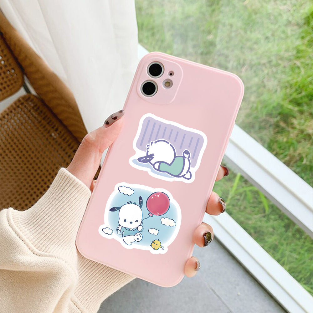 64 Pacha Puppy Waterproof Stickers